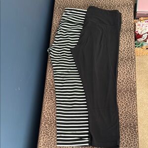ATHLETA leggings (CAPRI length)-2 pair-MED
